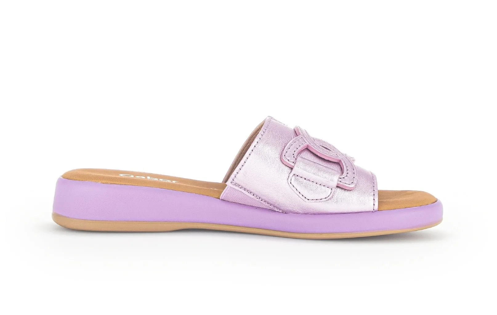 '22.731.88' women's slide sandal  - purple