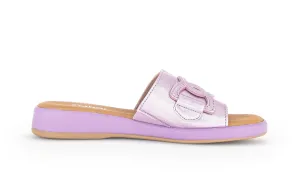 '22.731.88' women's slide sandal  - purple