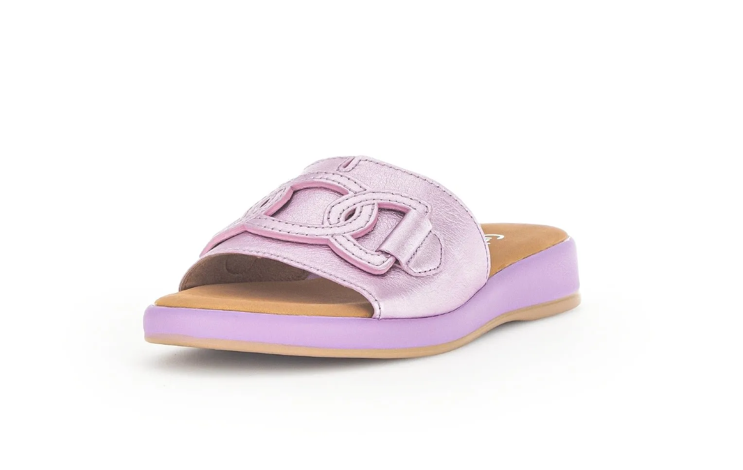 '22.731.88' women's slide sandal  - purple