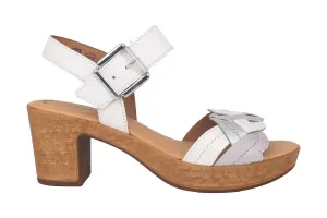 '24.763.21' women's sandal - White mix