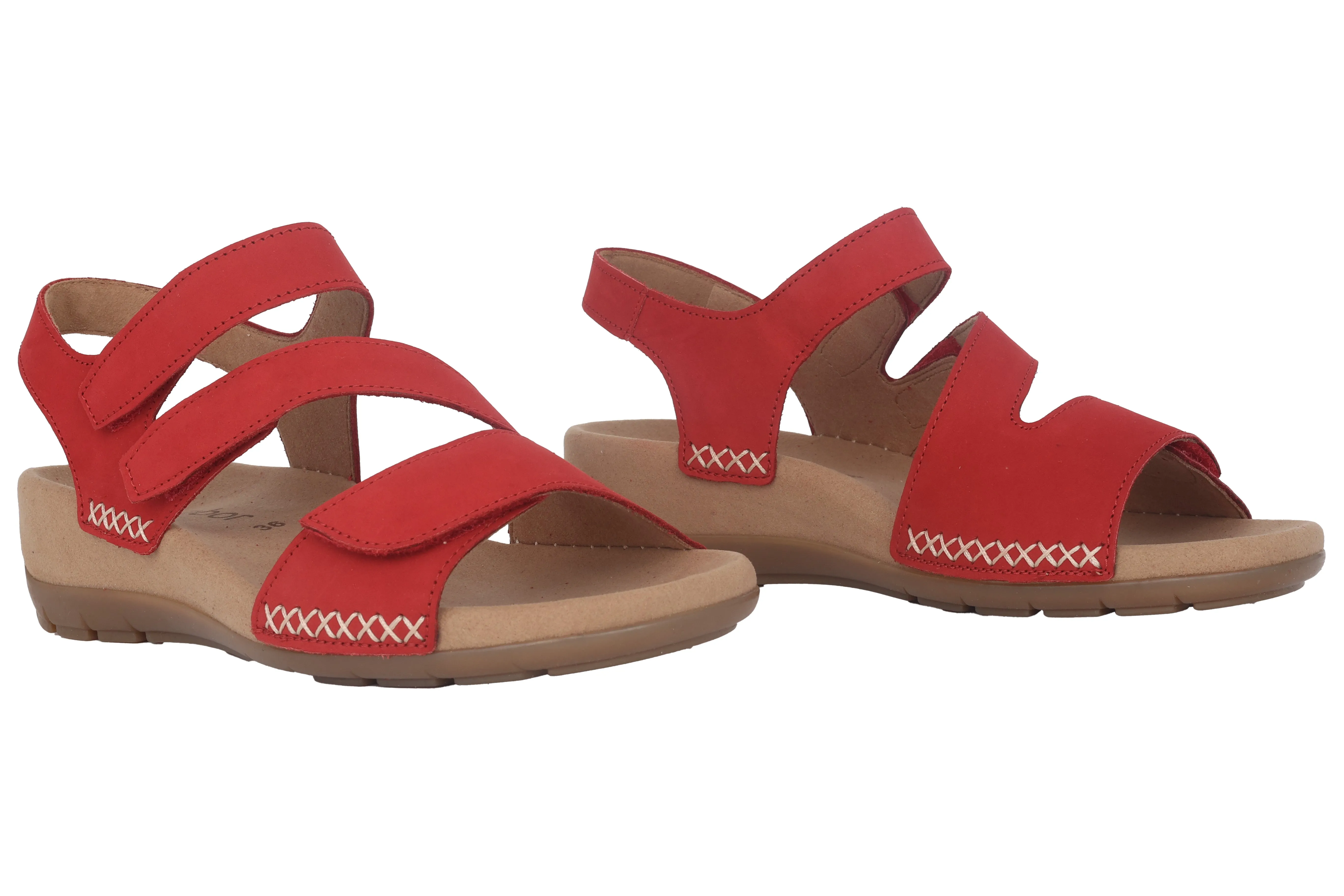 '43.734.15' women's sandal - red