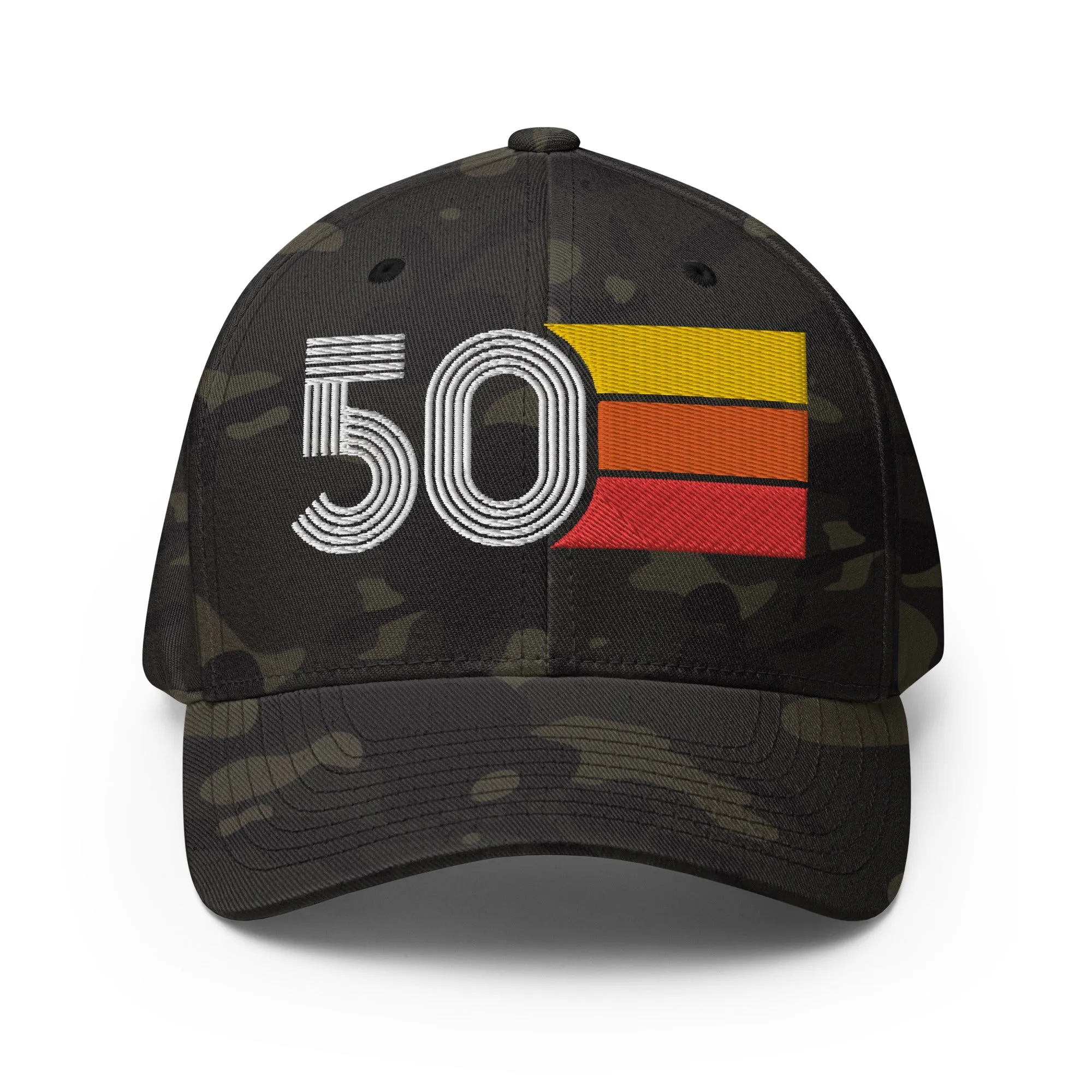 50 1950 50th Birthday FlexFit Closed Back Baseball Hat