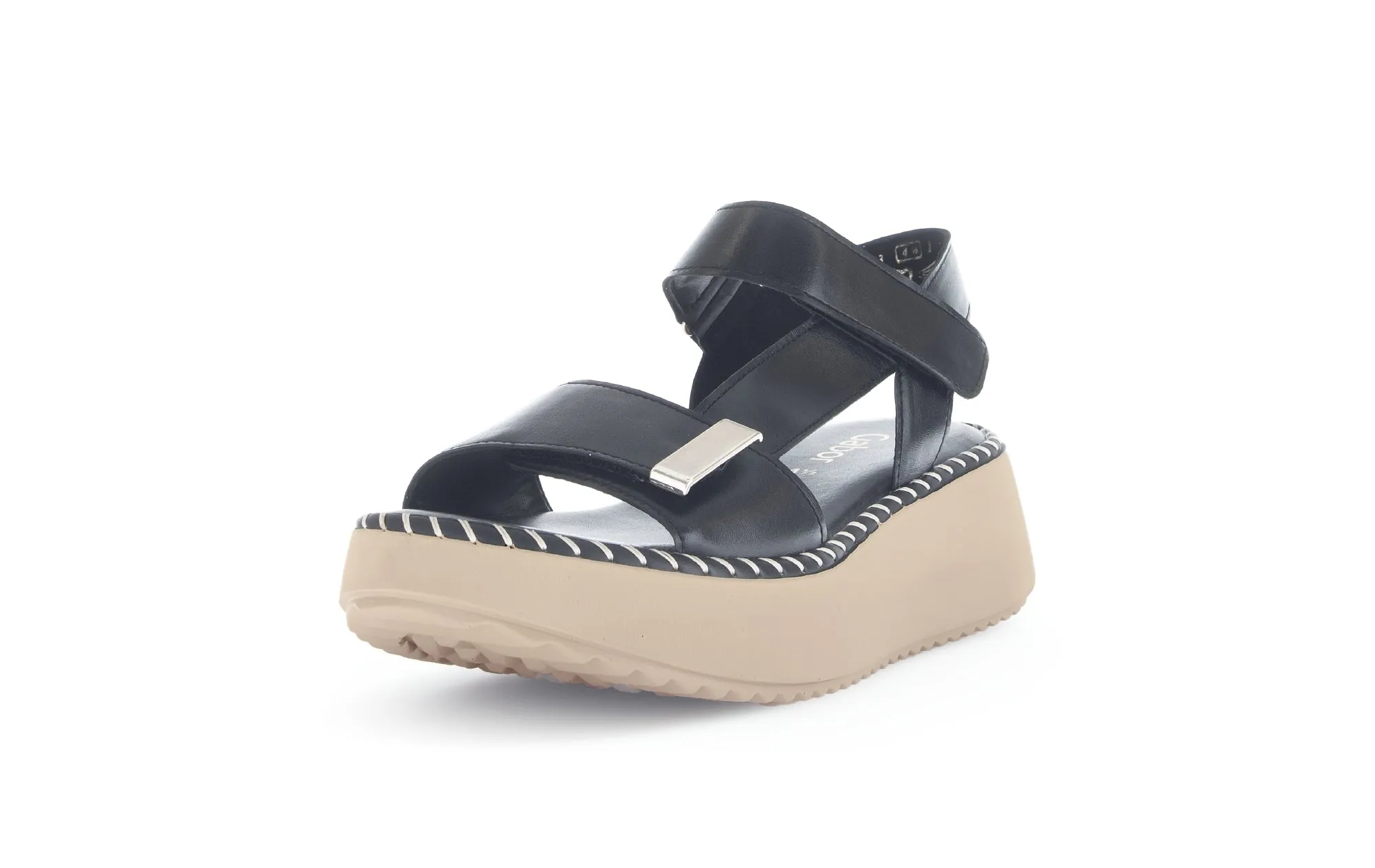 '64.593.27' women's sandal - black