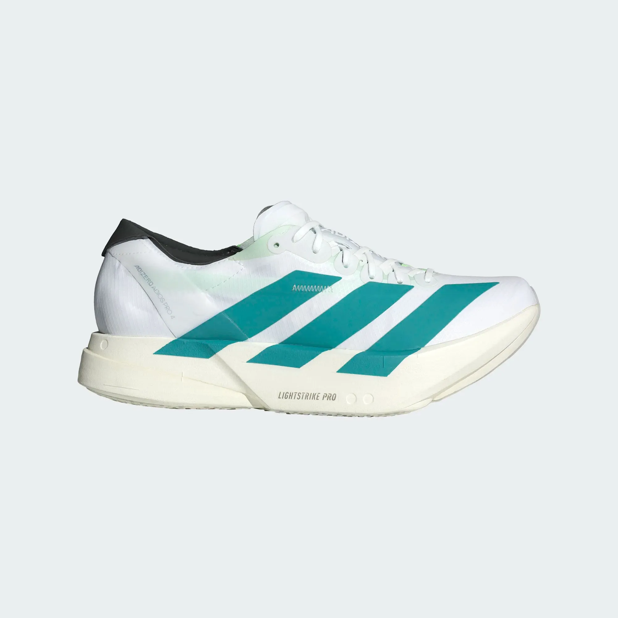 Adidas | Adizero Adios Pro 4 | Men's | Ftwr White/Pure Teal/Carbon