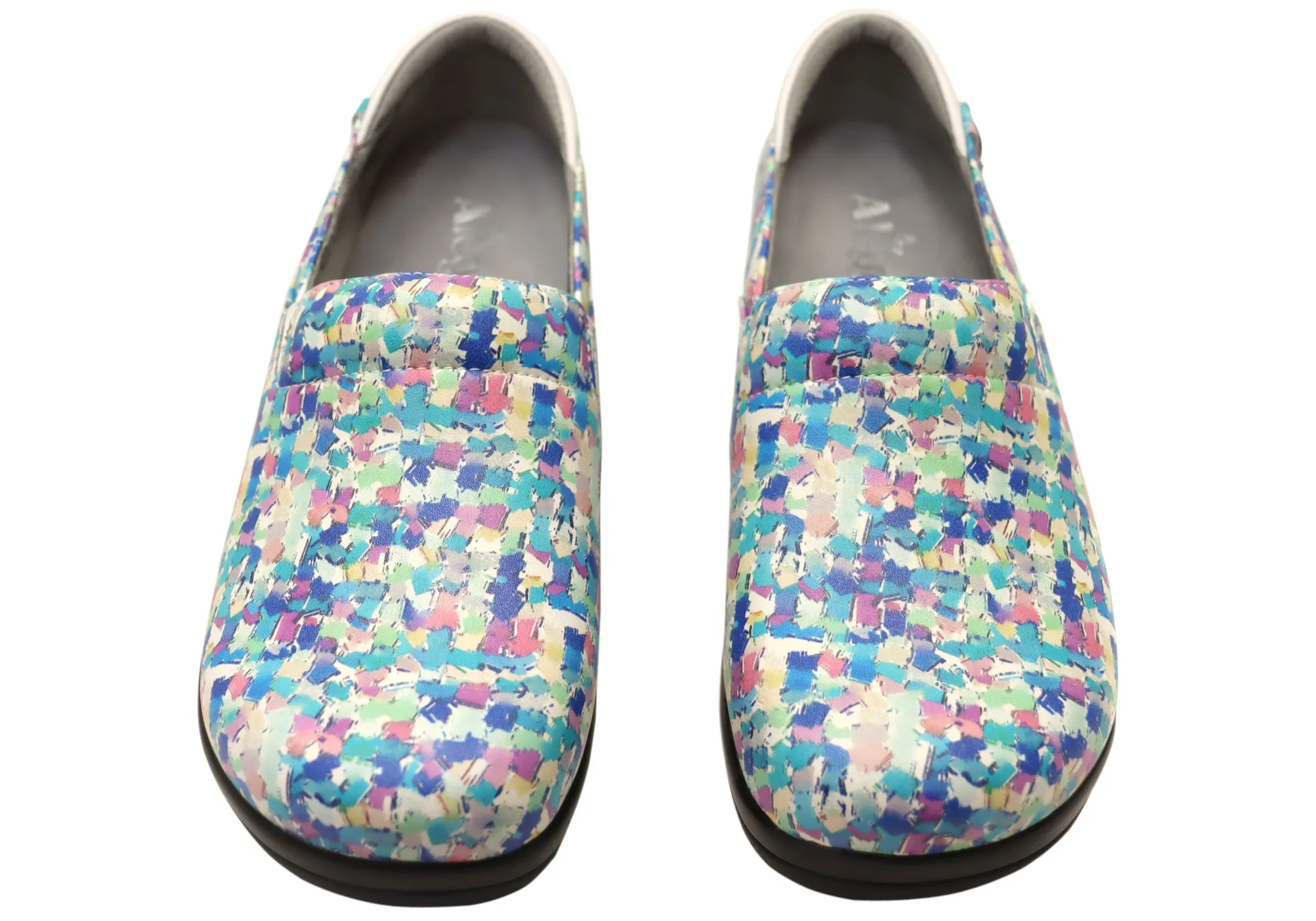 Alegria Keli Womens Leather Professional Slip On Shoes