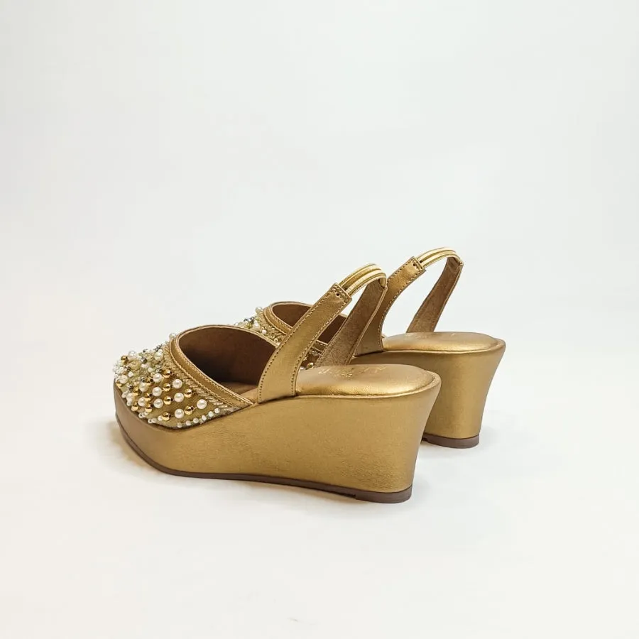 Amara Embellished Wedges