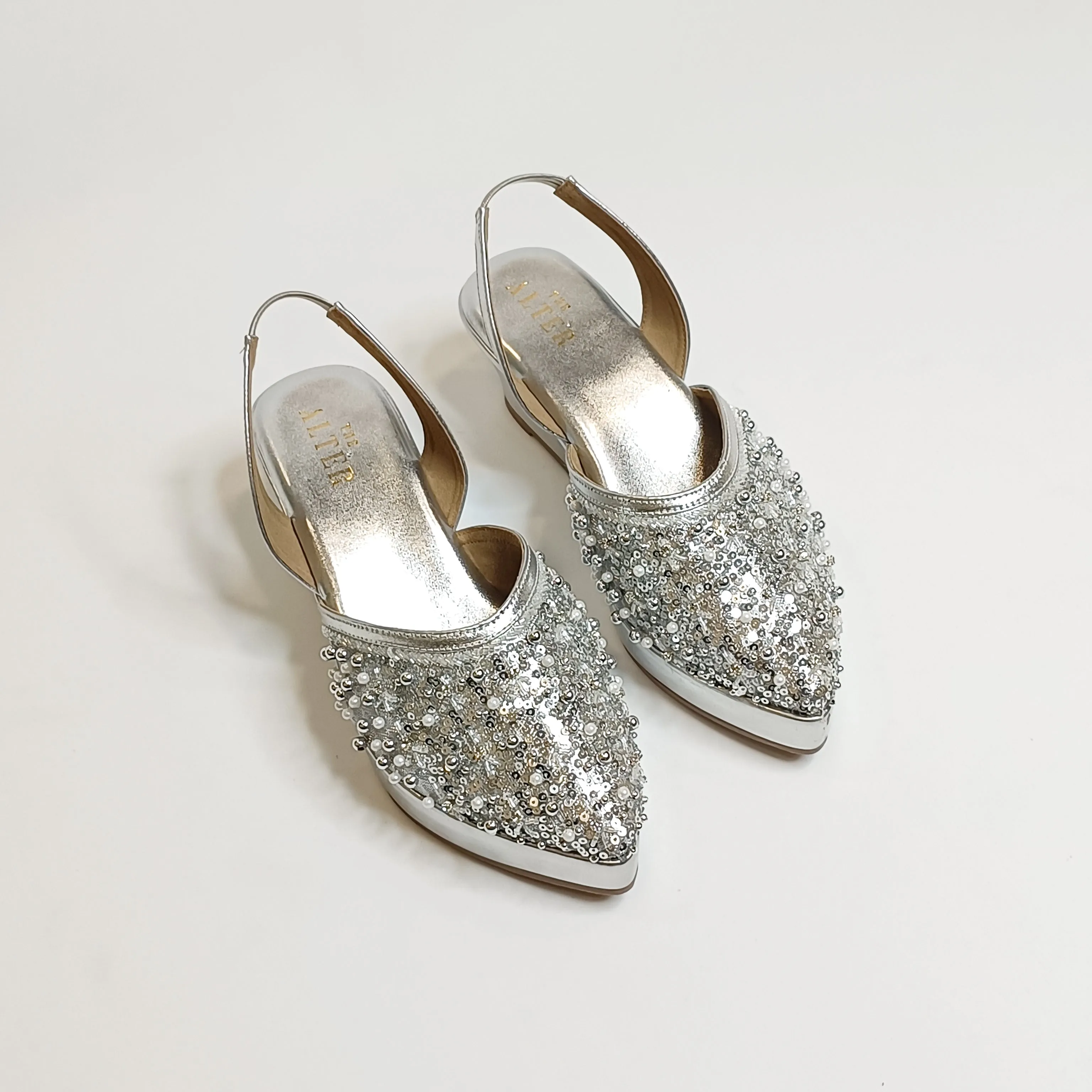 Amara Embellished Wedges