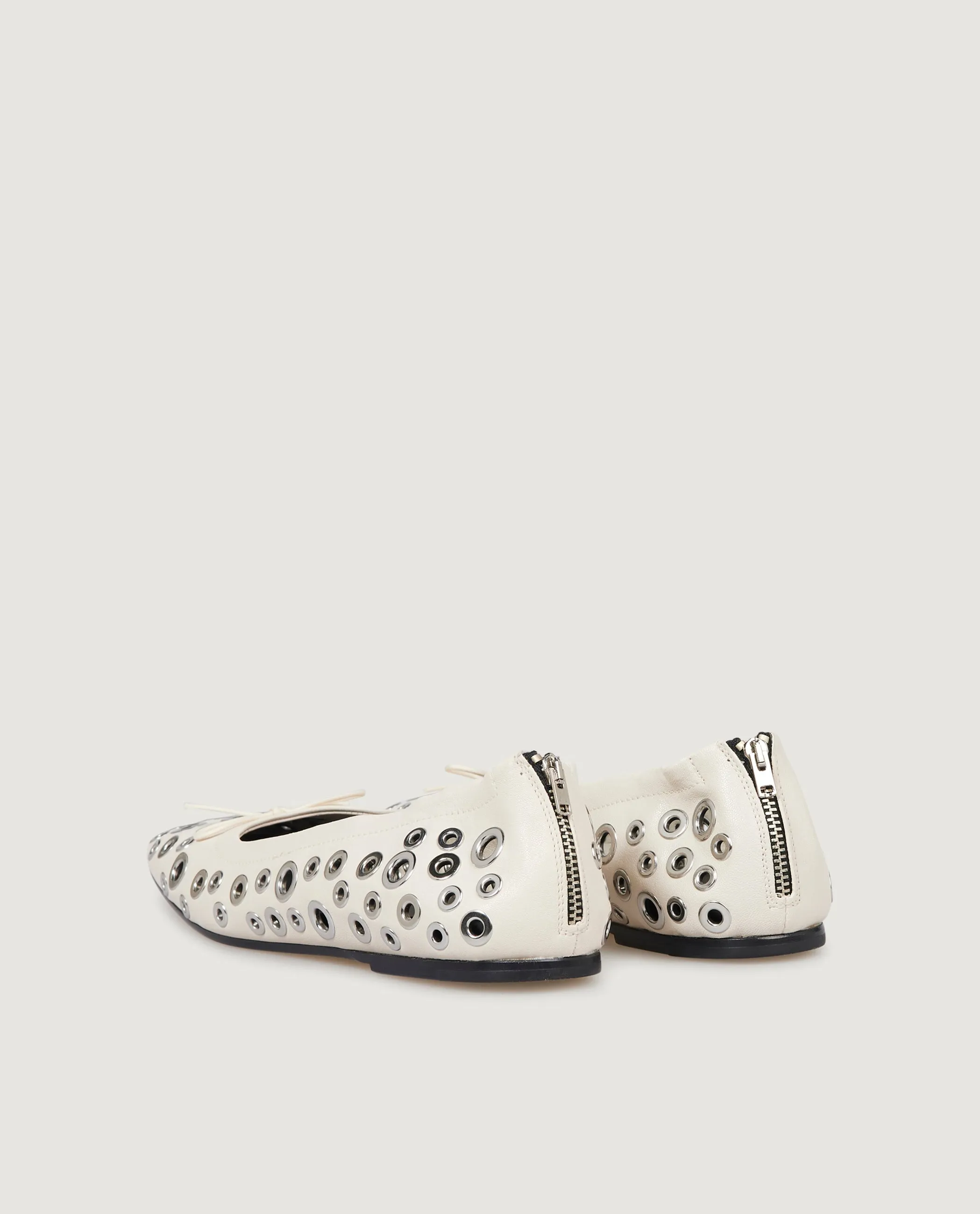 Amy Ballet Flats - Wit