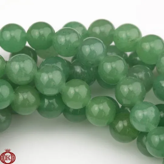 Aventurine Beads Smooth Round
