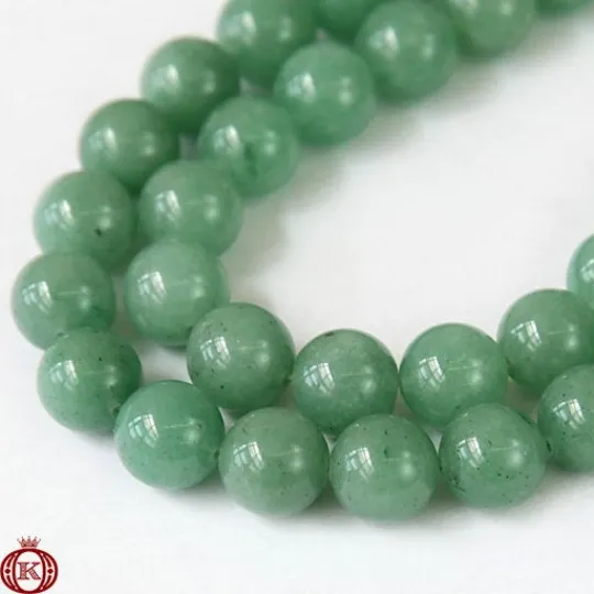 Aventurine Beads Smooth Round