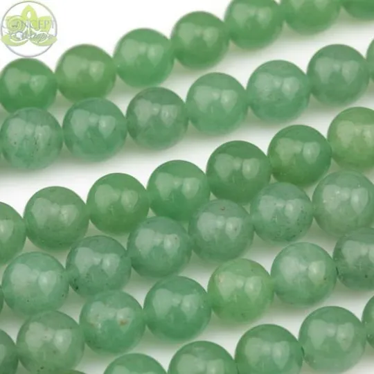 Aventurine Beads Smooth Round