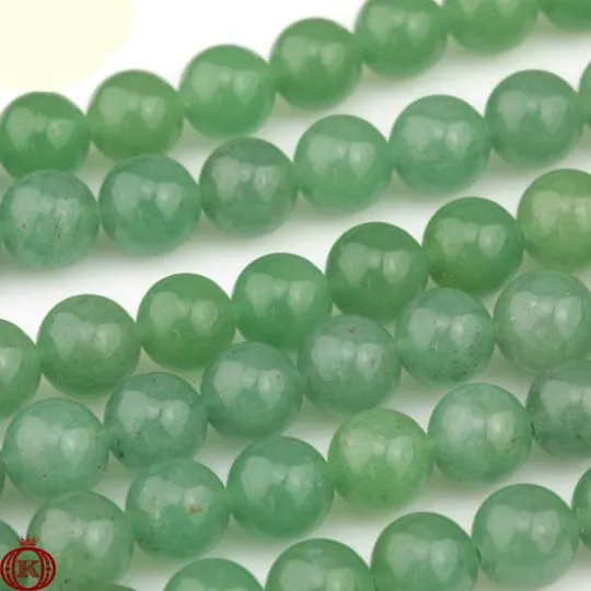 Aventurine Beads Smooth Round