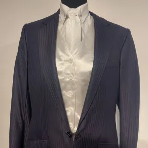 Becker Brothers Navy Stripe Men's Suit