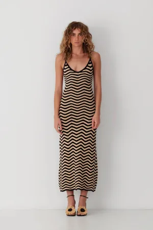 Beso Knit Dress NOIR