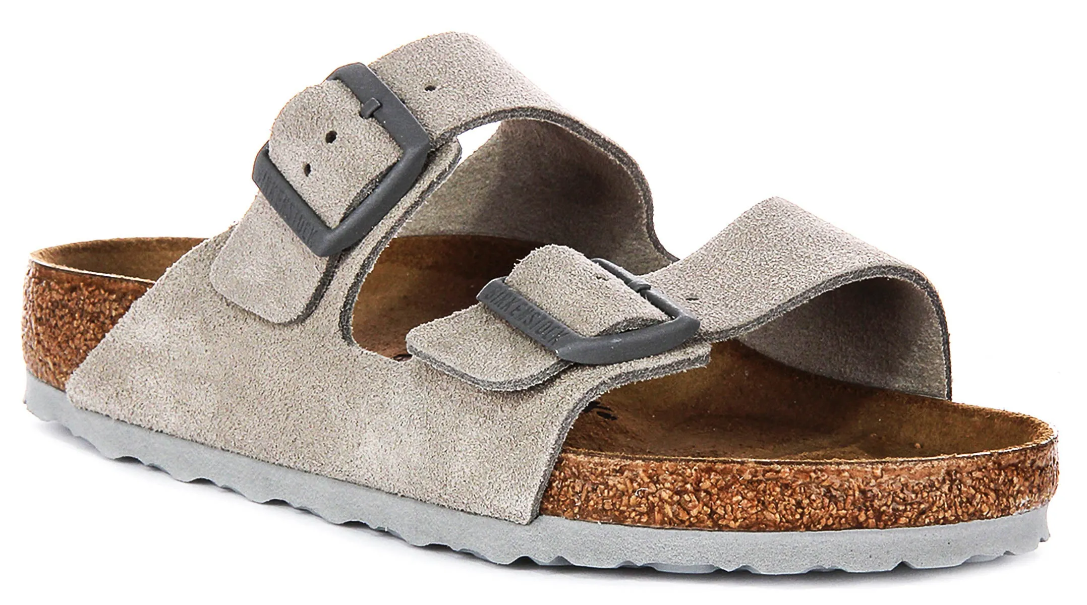 Birkenstock Arizon Bs In Stone For Women | Regular Fit