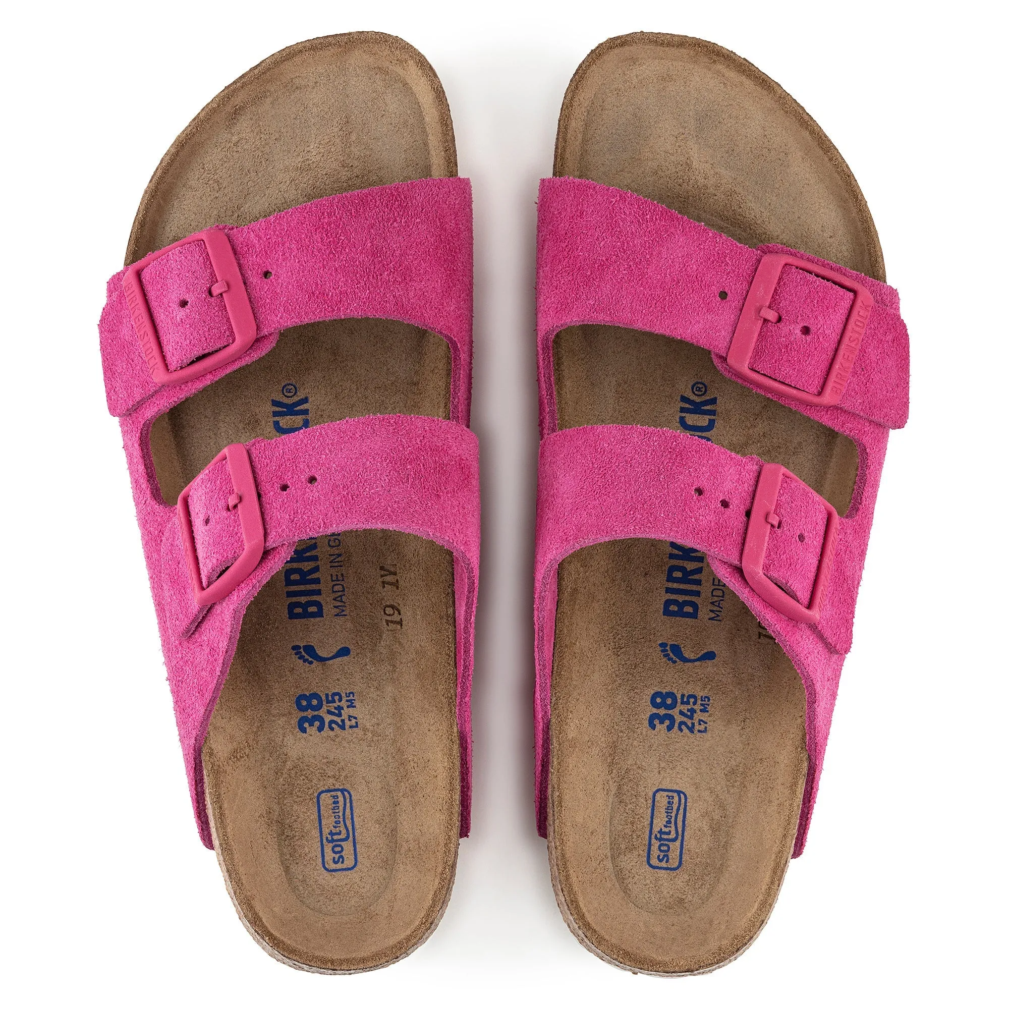 BIRKENSTOCK ARIZONA SOFT FOOTBED Suede Leather