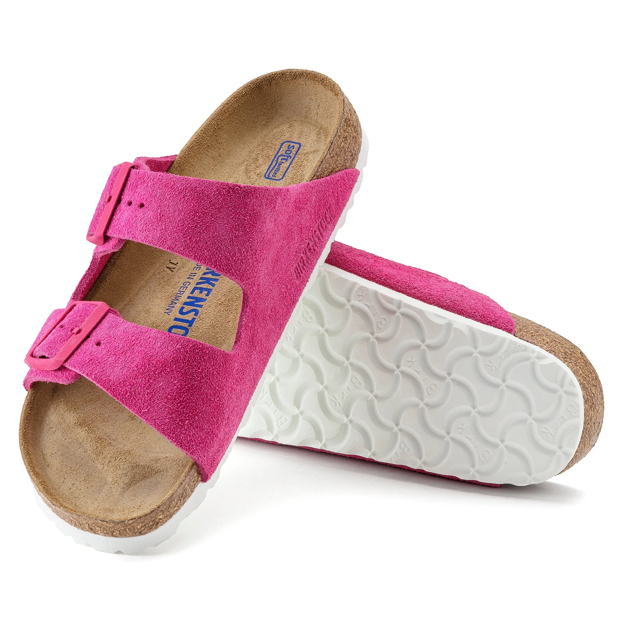 BIRKENSTOCK ARIZONA SOFT FOOTBED Suede Leather
