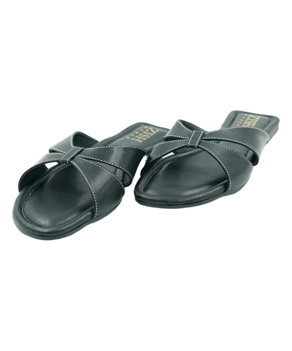 Black Tokyo Flats