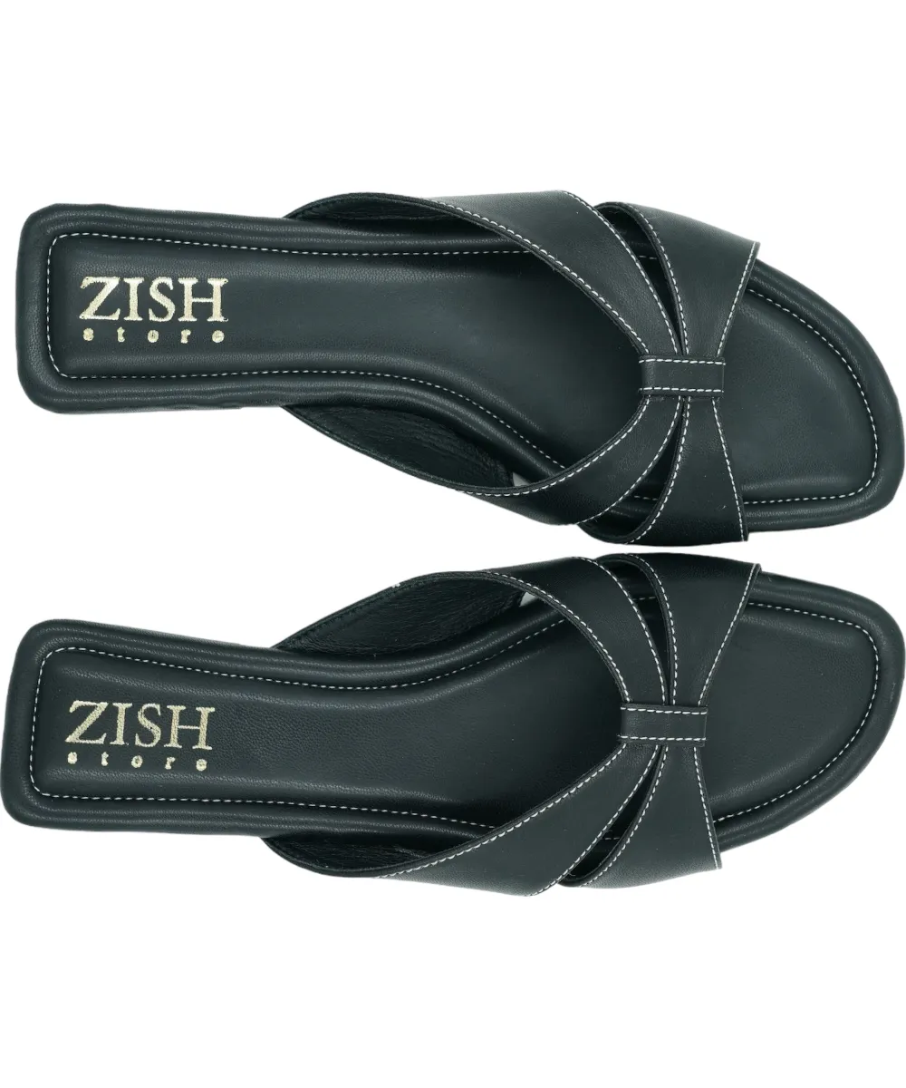 Black Tokyo Flats