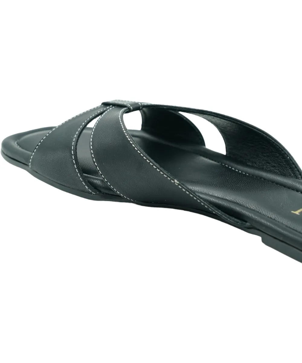 Black Tokyo Flats
