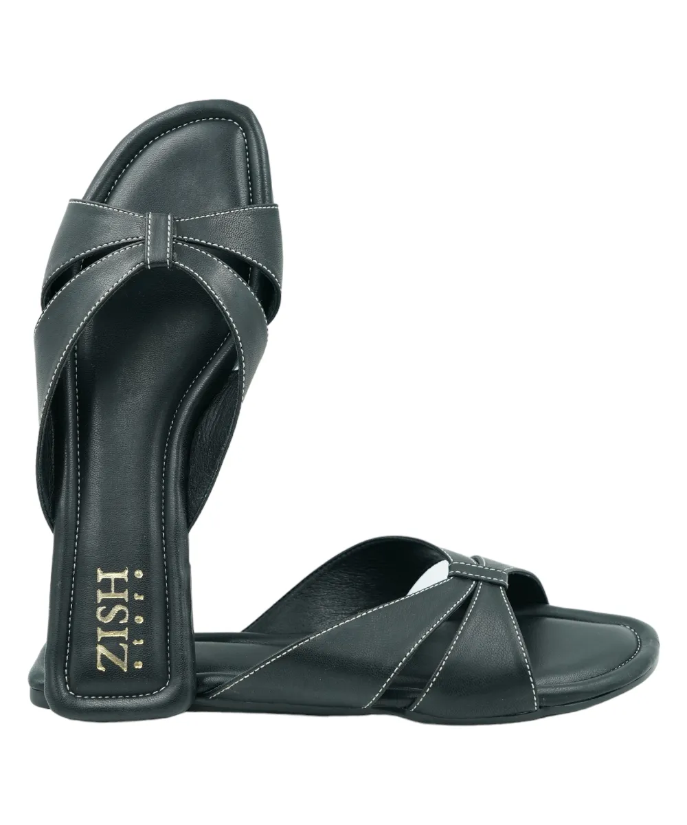 Black Tokyo Flats