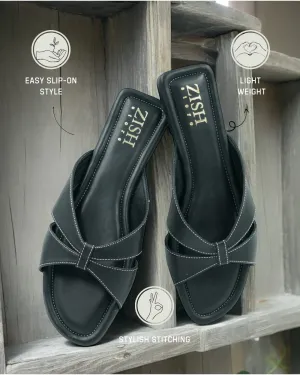 Black Tokyo Flats