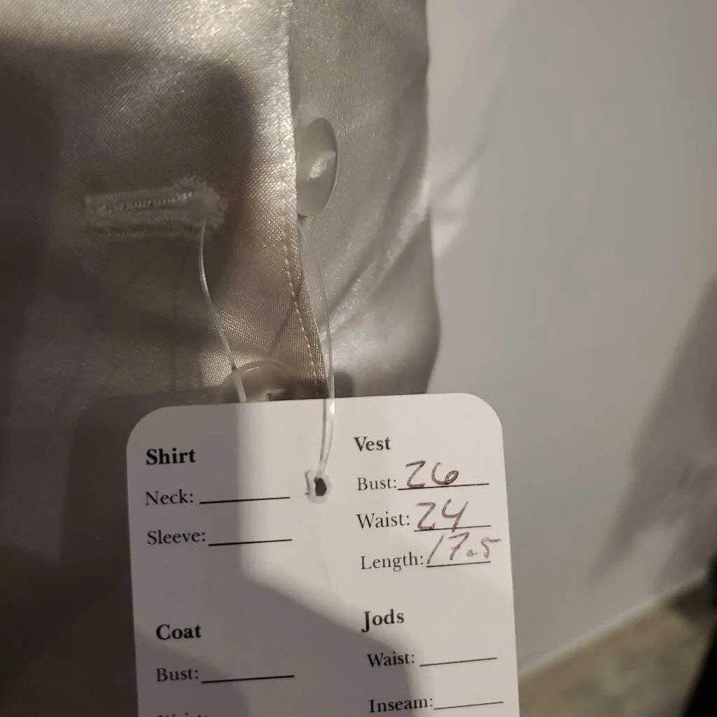 BRB Off White Vest