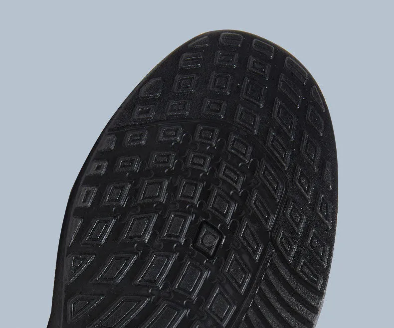 Breathable and Cushioned Slip-On Sneakers with Label Detailing