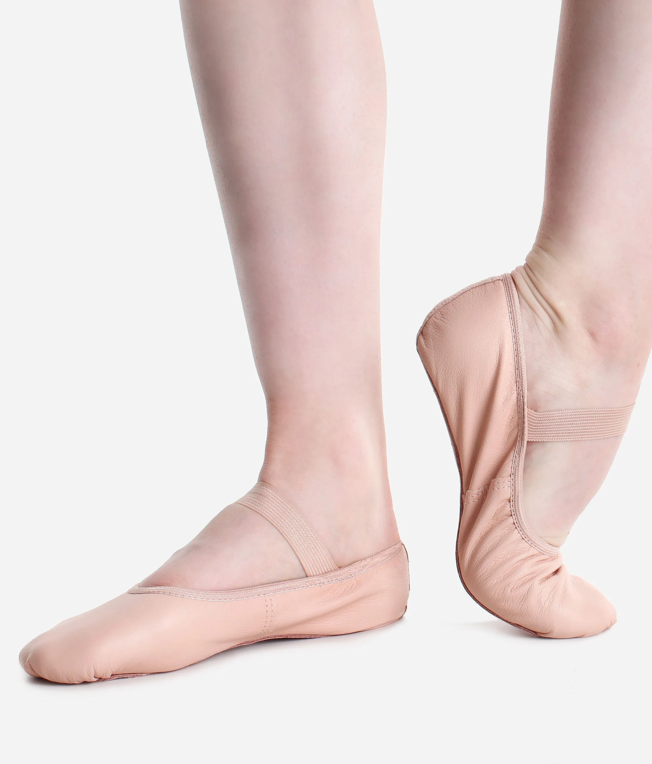 Brittany Leather Ballet Shoes, Top Choice for Beginner Dancers - SD69