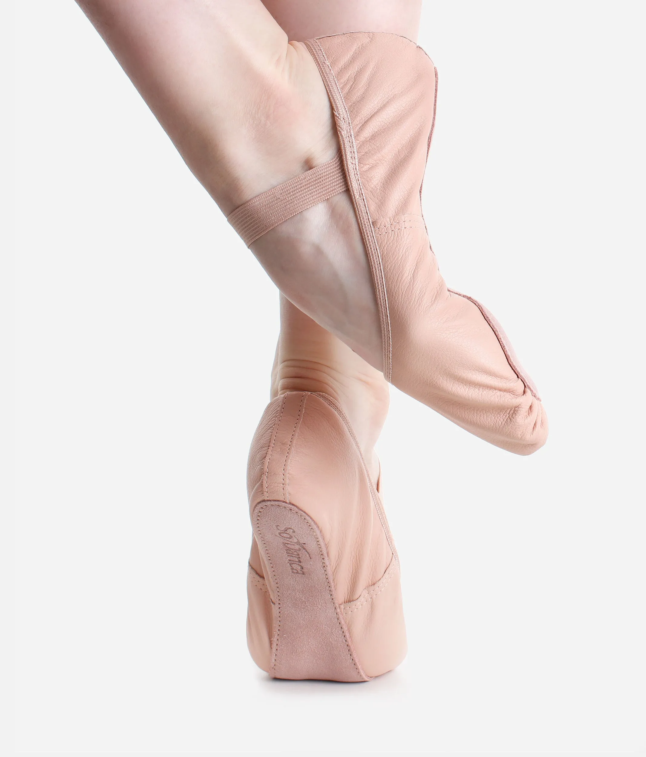 Brittany Leather Ballet Shoes, Top Choice for Beginner Dancers - SD69