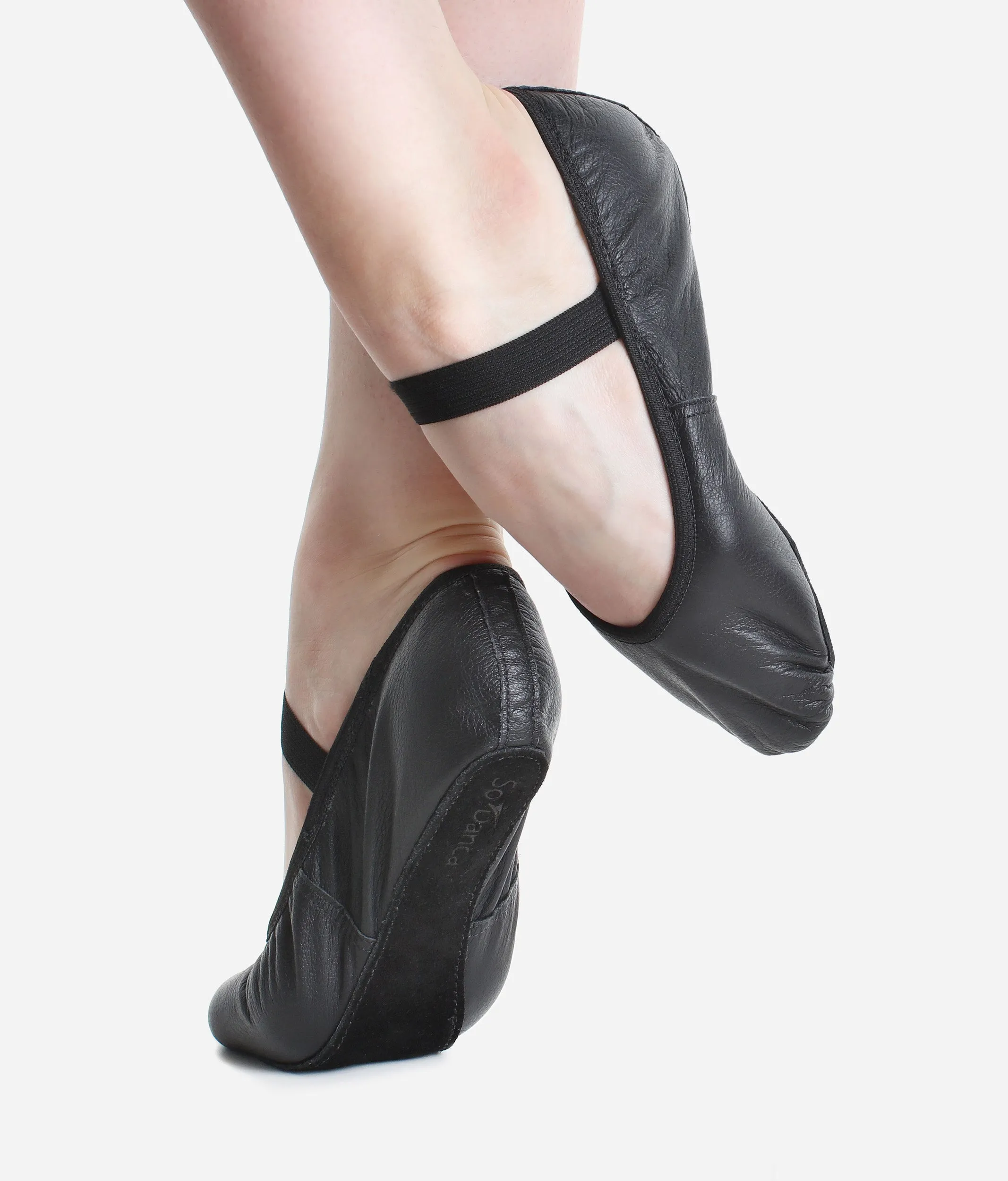 Brittany Leather Ballet Shoes, Top Choice for Beginner Dancers - SD69