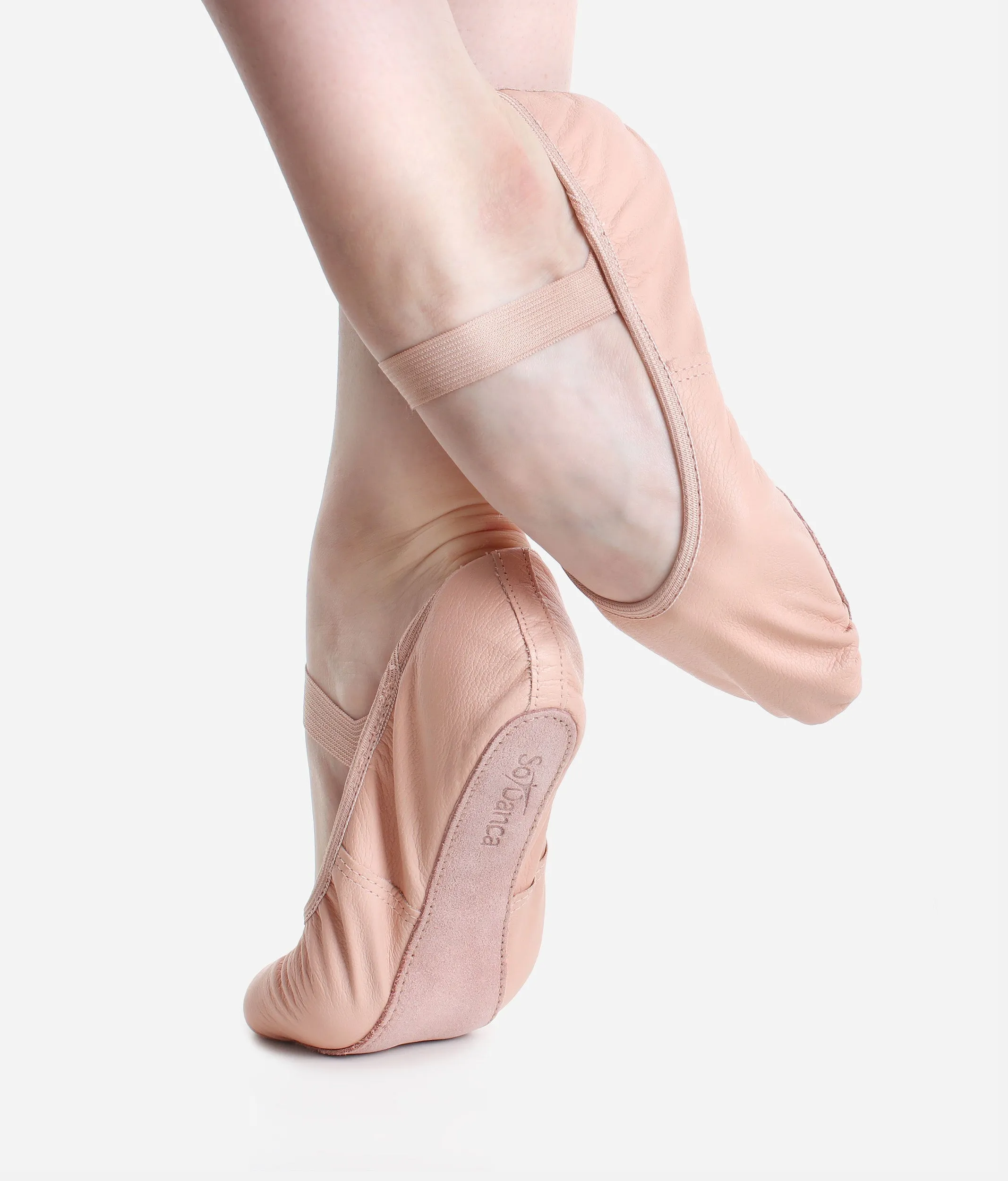 Brittany Leather Ballet Shoes, Top Choice for Beginner Dancers - SD69