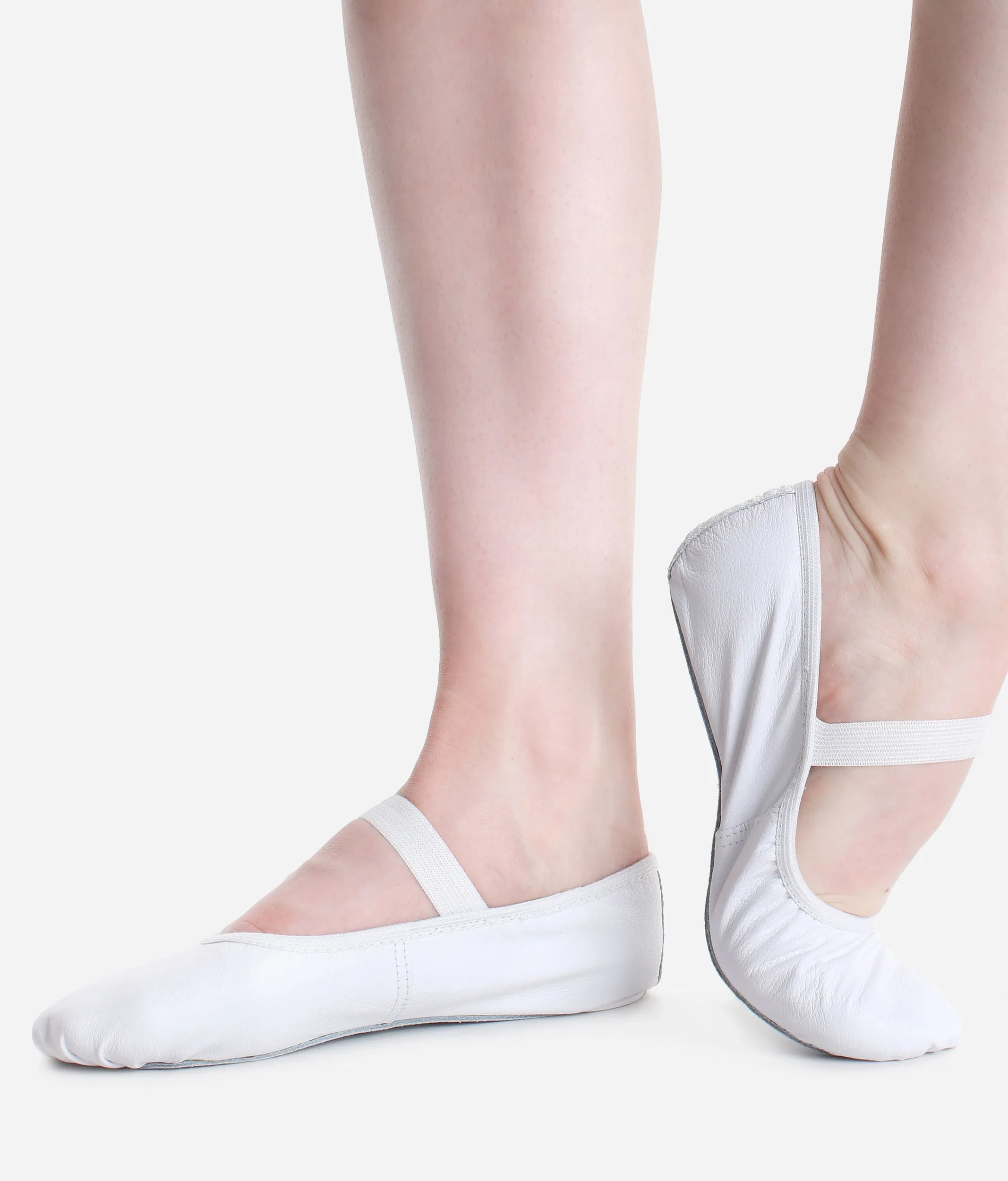 Brittany Leather Ballet Shoes, Top Choice for Beginner Dancers - SD69