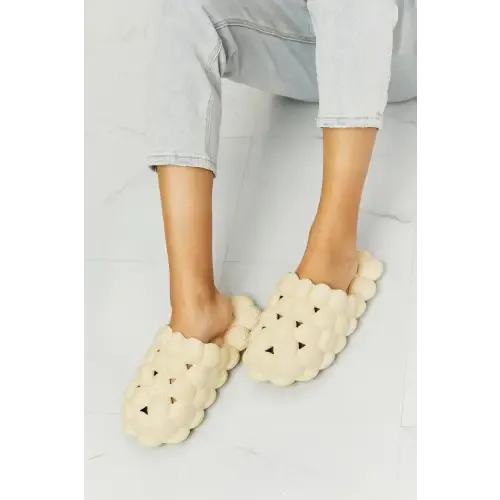 Bubble Khaki Slip-Ons