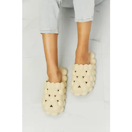 Bubble Khaki Slip-Ons