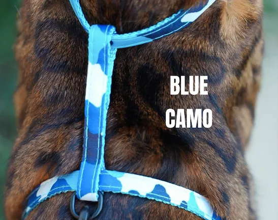 Camo Print Harness Escape Proof