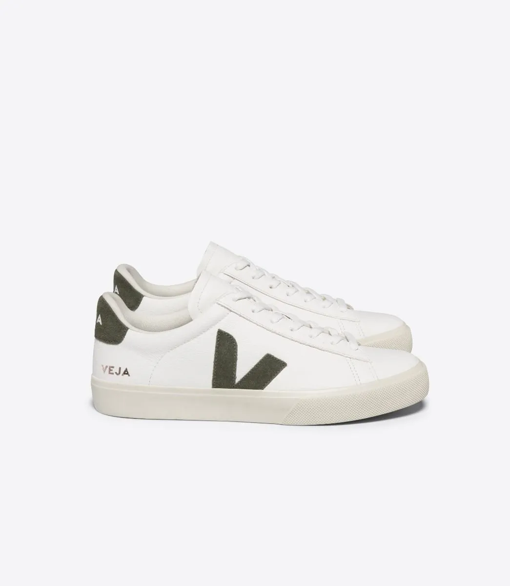 CAMPO LEATHER SNEAKERS (KAKI) - VEJA