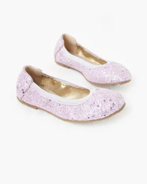 Catie Party Ballet - Lilac Glitter