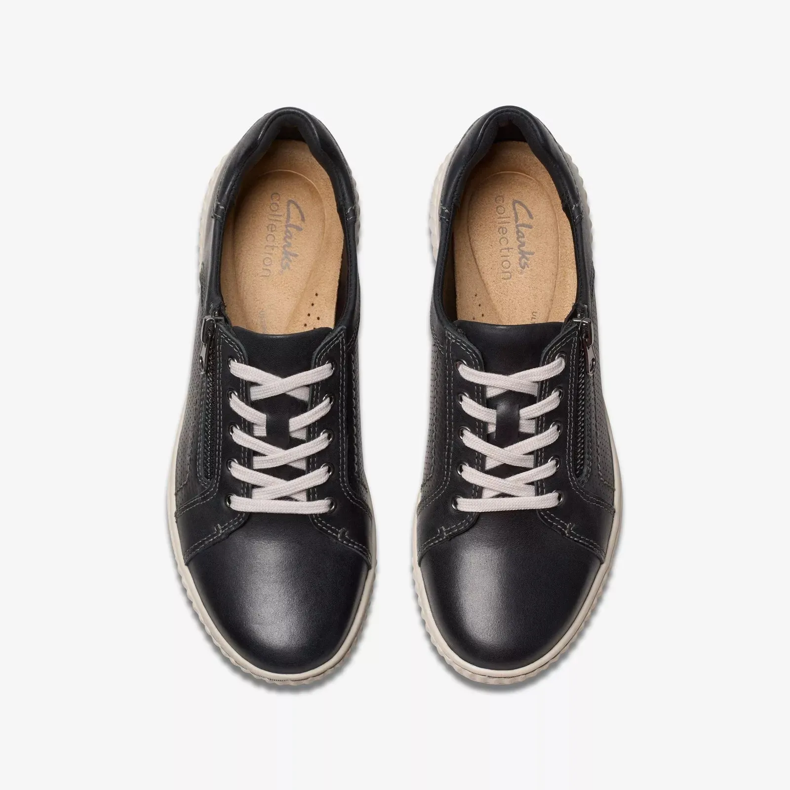 Clarks Women's Caroline Janna Black Leather 26181563