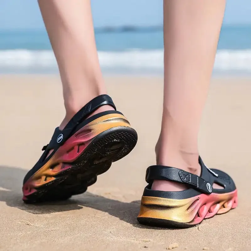 Colorful M-Sole Beach Sandals