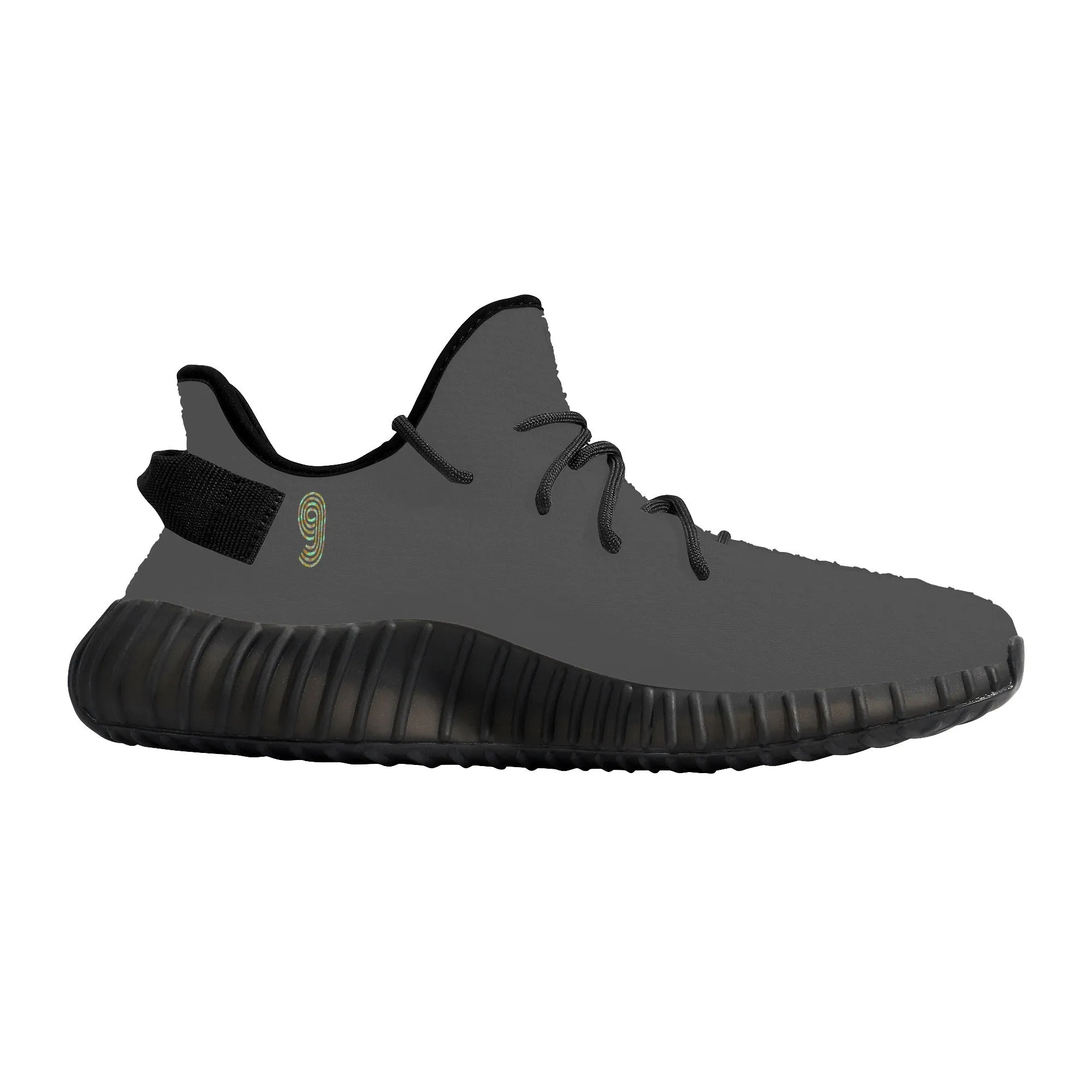 D14 Breathable Mesh Knit Sneaker - Black