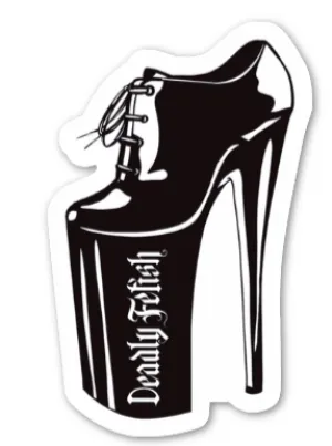 Deadly Fetish Shoe Sticker
