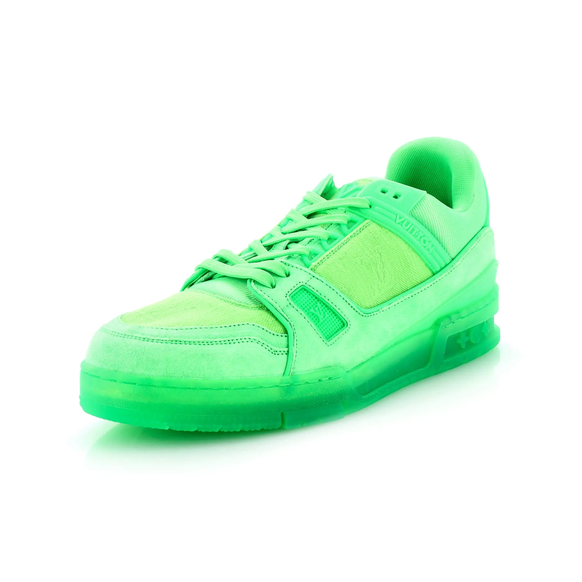 Designer Men's LV Trainer Sneakers Monogram Denim