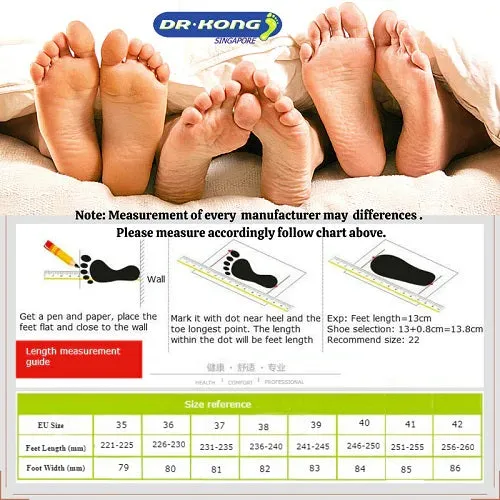 DR.KONG WOMEN COMFORT FLAT SHOES DK-W1001859-LBE(RP : $199)