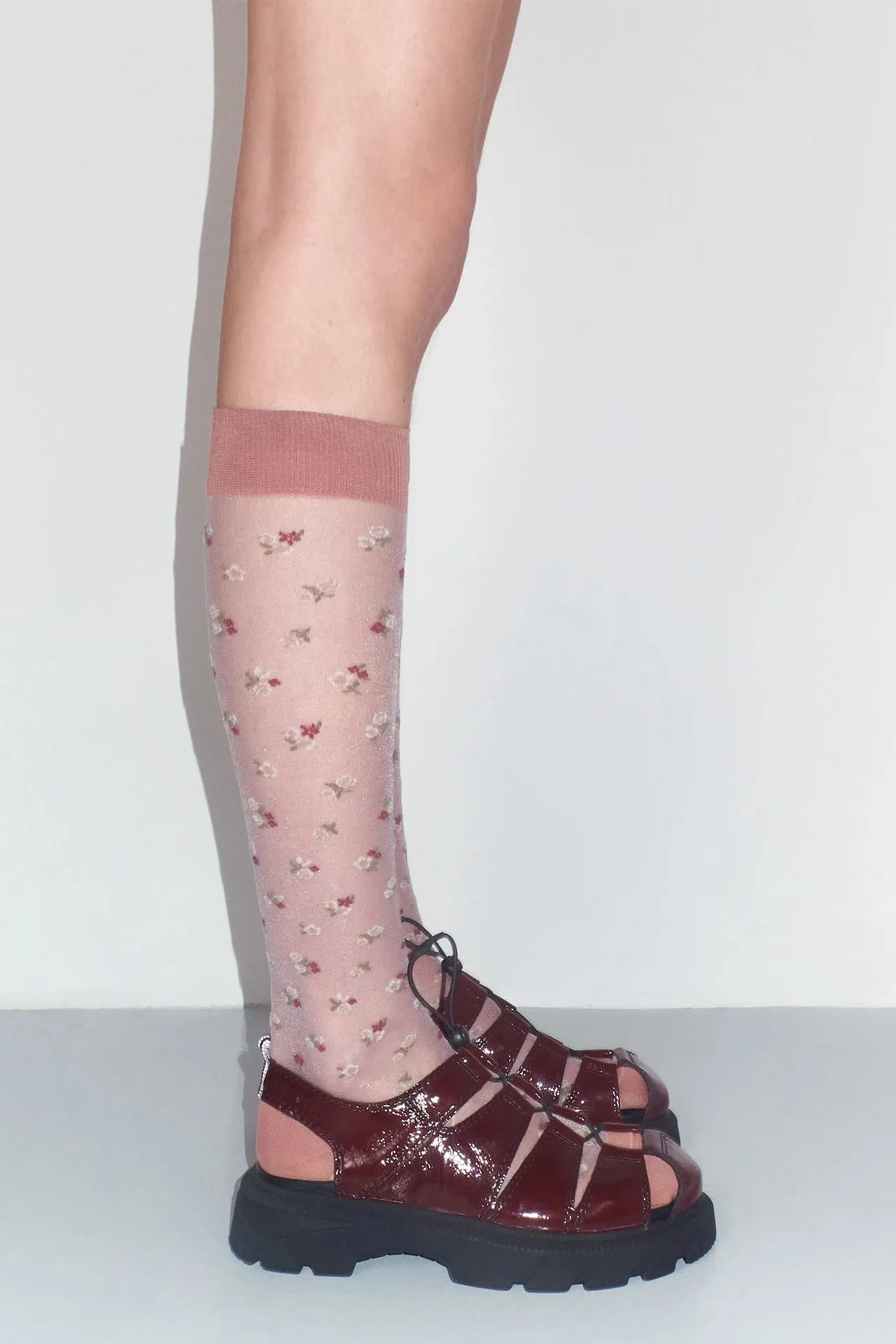 Eunice Sandals Burgundy