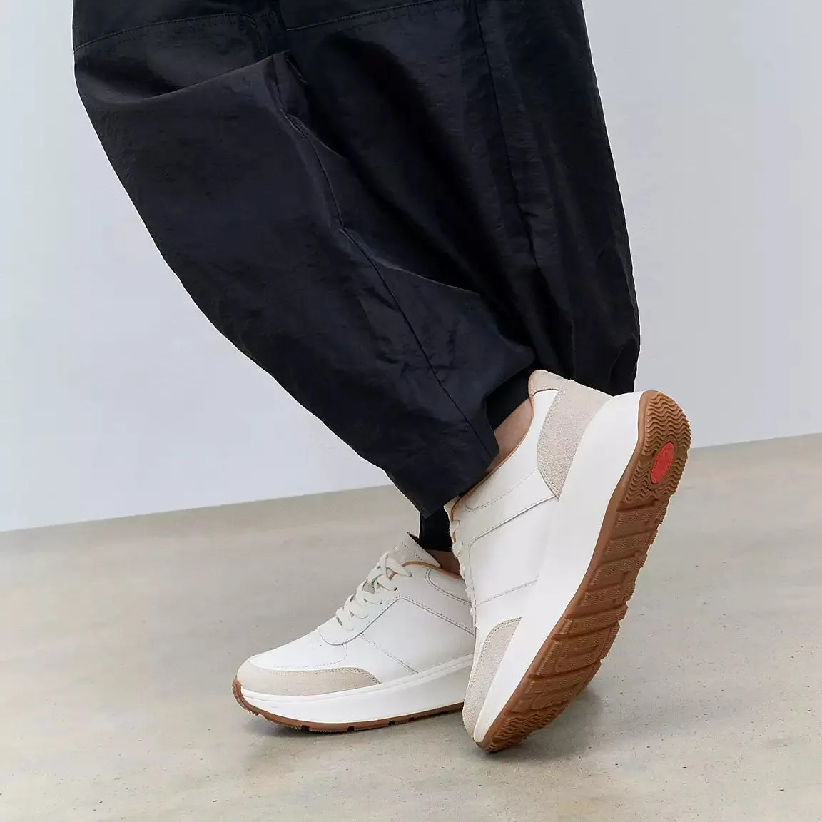FitFlop F-MODE Sneaker - Urban White