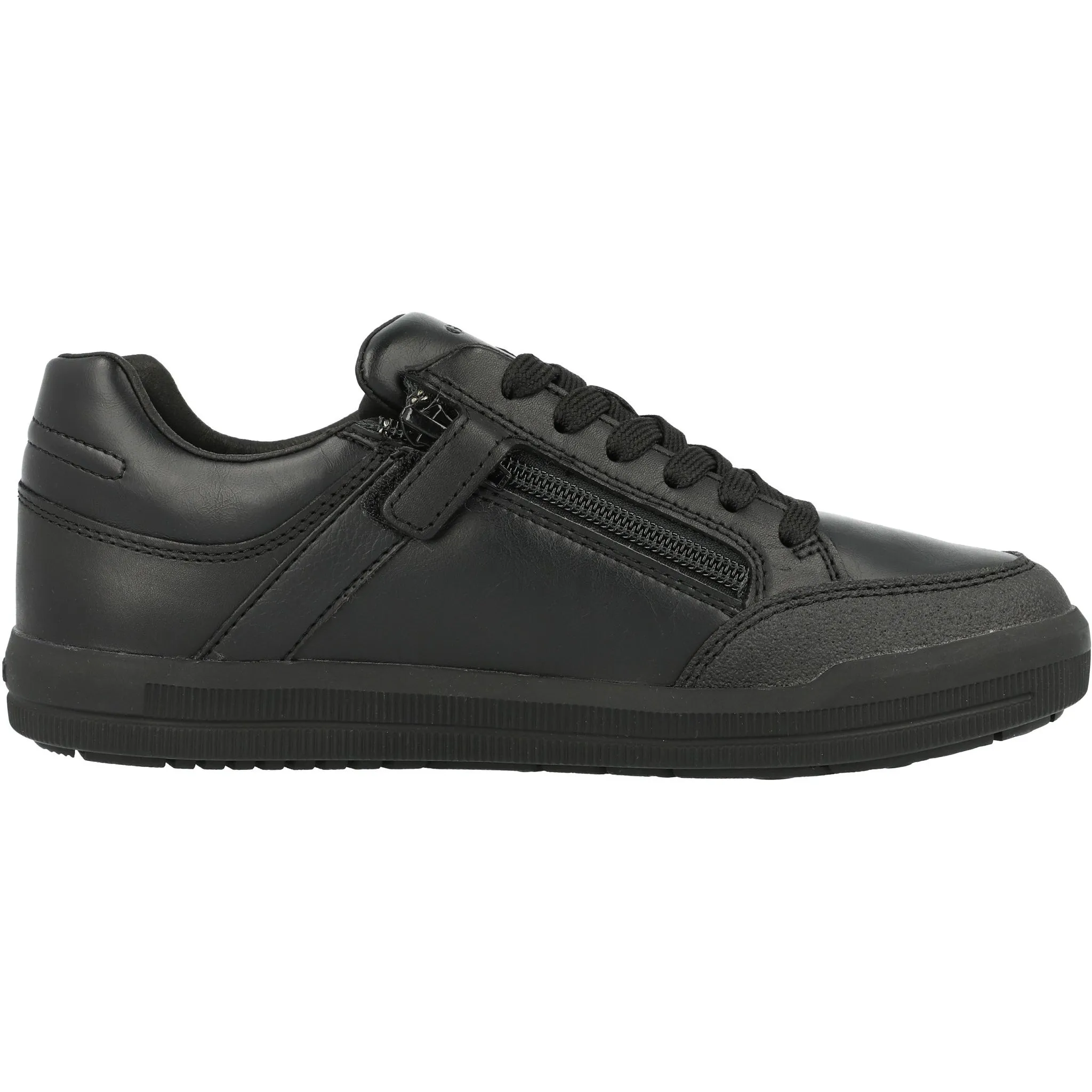 Geox Arzach Black Boys School Sneakers
