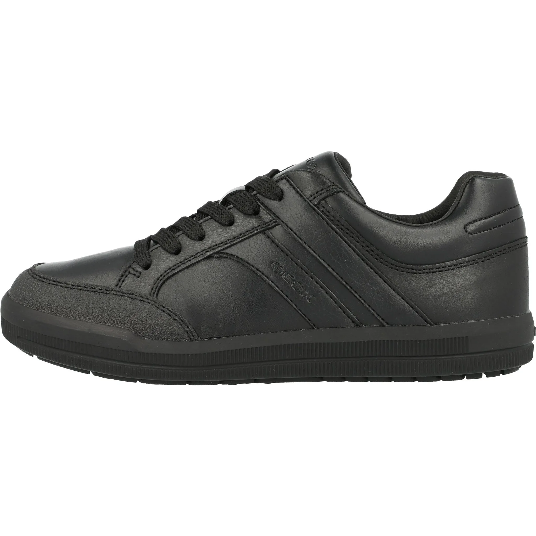Geox Arzach Black Boys School Sneakers
