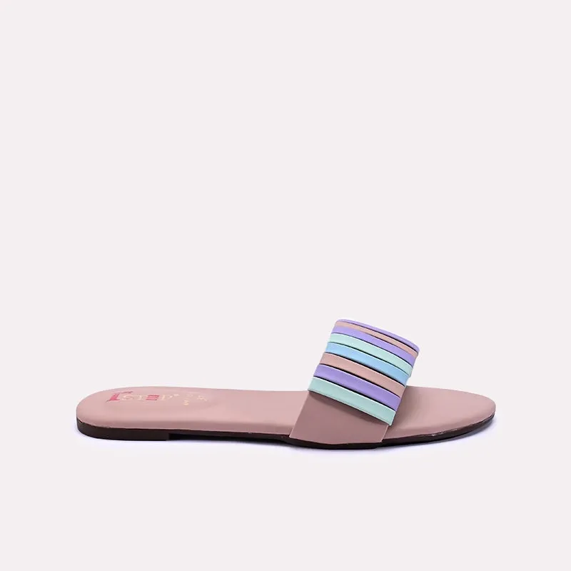 Gleam Peach Casual Flats 0411500