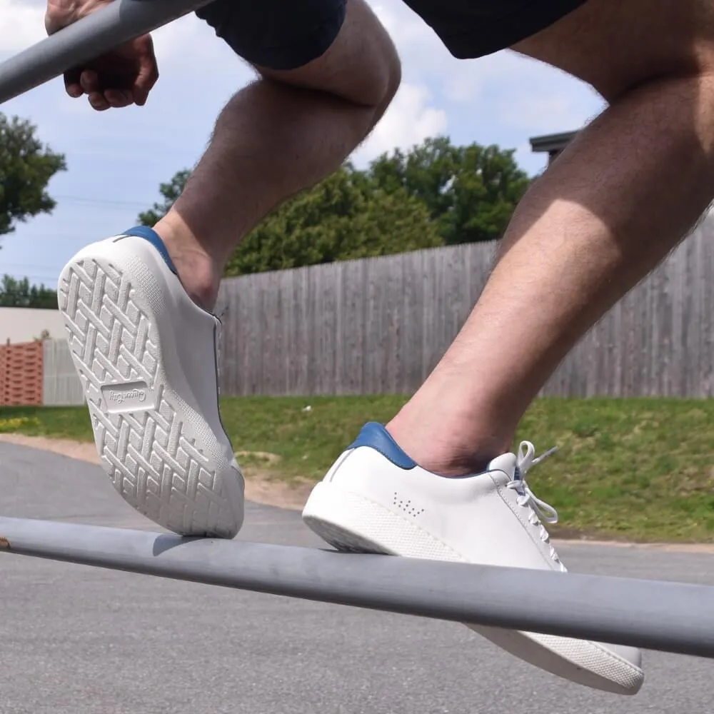 Hardwick 001 - White/Blue - Made to Order